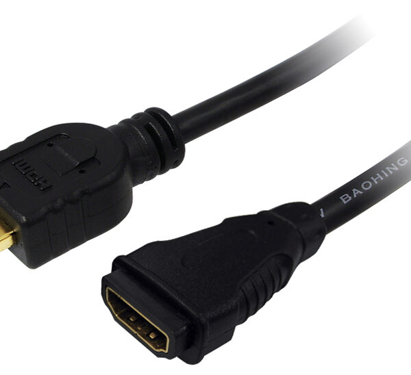 LogiLink HDMI verlengingskabel 1.4, zwart, 2,0 m
