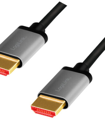 LogiLink HDMI kabel 2.1, A-stekker - A-stekker, 1,0 m