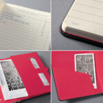 sigel notitieboek Conceptum, DIN A4, gelinieerd, zwart/rood