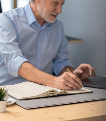 sigel notitieboek Conceptum Nature Edition, DIN A5, bamboe