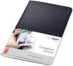 sigel notitieschrift Conceptum, DIN A6, geruit, zwart