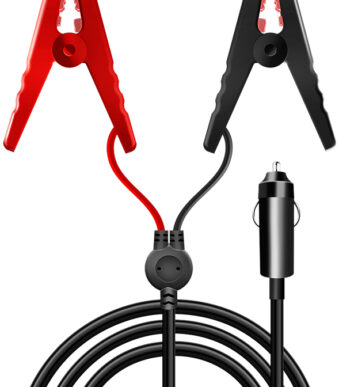 LogiLink auto-adapterkabel voor sigarettenaansteker, zwart/rood