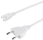 LogiLink stroomkabel, eurostekker - 2 polige eurokoppeling, 1,8 m