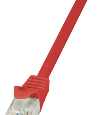 LogiLink Patchkabel, Cat. 5e, U/UTP, 0,25 m, rood