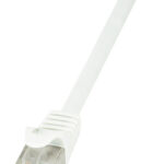 LogiLink Patchkabel EconLine, Cat. 6, U/UTP, 0,25 m, wit