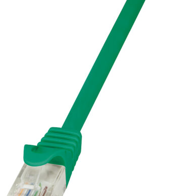 LogiLink Patchkabel EconLine, Cat. 6, U/UTP, 0,25 m, groen