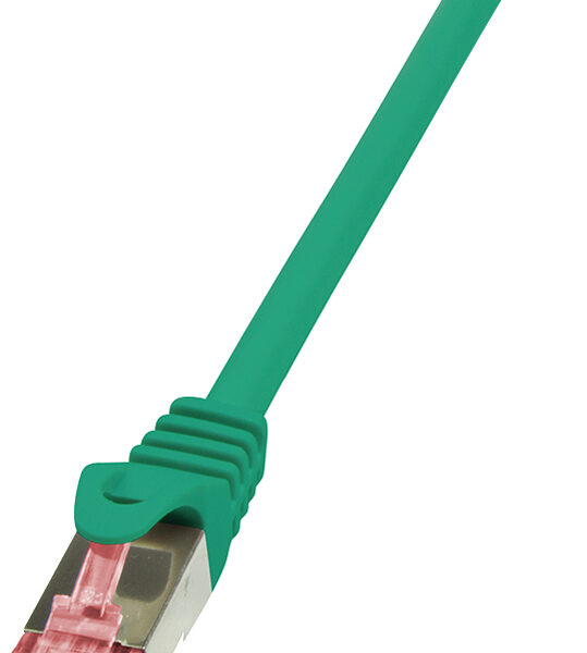 LogiLink Patchkabel, Cat. 6, S/FTP, 1,5 m, groen