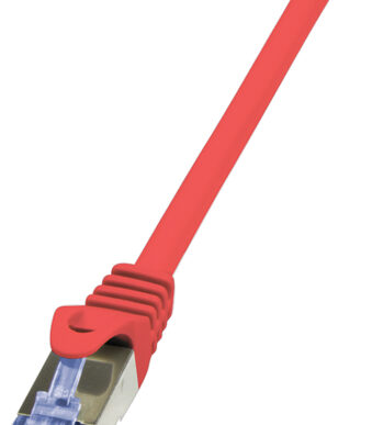 LogiLink Patchkabel, Cat. 6A, S/FTP, 1,5 m, rood