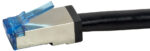 LogiLink Outdoor Patchkabel, Cat. 6A, S/FTP, 0,5 m, zwart