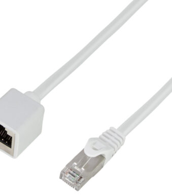 LogiLink patchkabelverlenging Premium, Cat. 6A, 10 m, wit