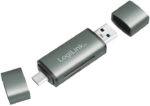 LogiLink USB 3.2 Gen1 Card Reader, SD/Micro SD, alu