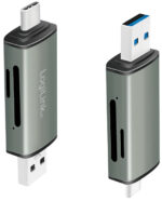 LogiLink USB 3.2 Gen1 Card Reader, SD/Micro SD, alu