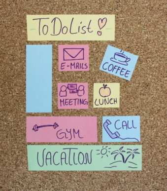 RNK Verlag rol zelfklevende memo's in afroller, recycle-geel, 60 mm x 10 m