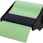 RNK Verlag rol zelfklevende memo's in afroller, recycle-groen, 60 mm x 10 m