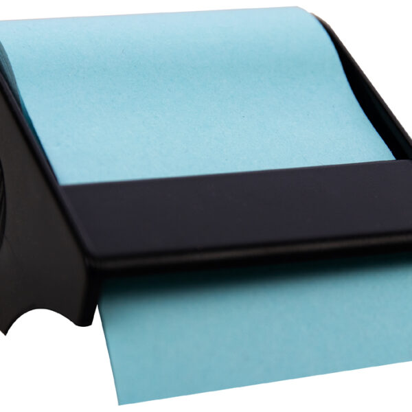 RNK Verlag rol zelfklevende memo's in afroller, recycle-blauw, 60 mm x 10 m