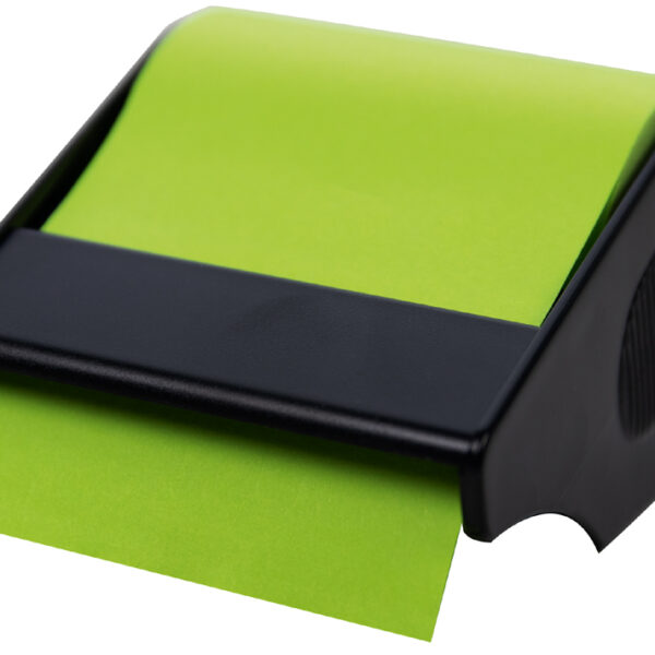 RNK Verlag rol zelfklevende memo's in afroller, brilliant-groen, 60 mm x 10 m