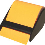 RNK Verlag rol zelfklevende memo's met afroller, neon-oranje