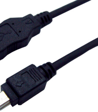 LogiLink USB 2.0 kabel, USB-A - USB Mini 5Pol stekker, 1,8 m