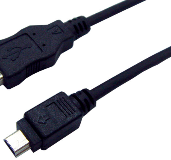LogiLink USB 2.0 kabel, USB-A - USB Mini 5Pol stekker, 1,8 m
