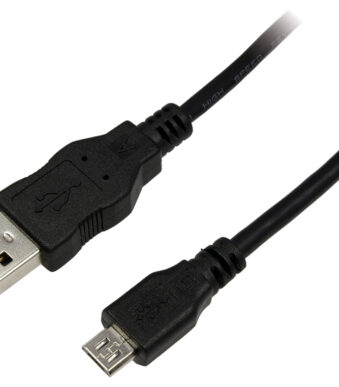 LogiLink USB 2.0 kabel, USB-A - USB-B Micro stekker, 0,6 m