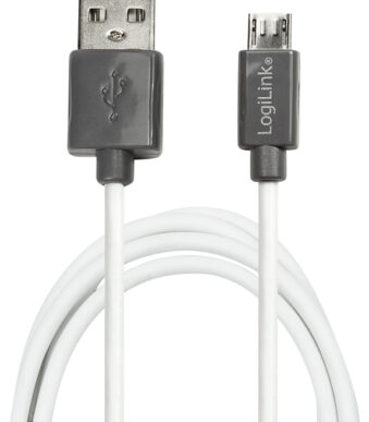 LogiLink USB 2.0 kabel, USB-A - Micro USB-B stekker, 1,8 m