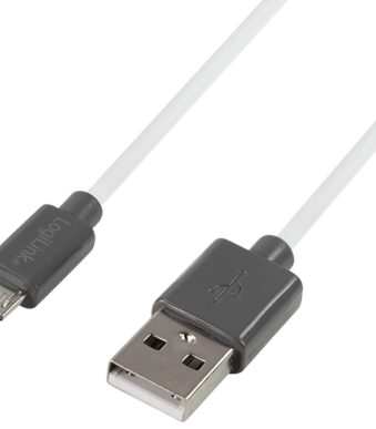 LogiLink USB 2.0 kabel, USB-A - Micro USB-B stekker, 1,8 m