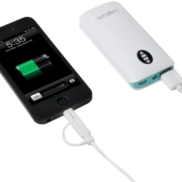 LogiLink datakabel / laadkabel, USB - Micro USB stekker, 1,0 m
