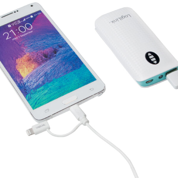 LogiLink datakabel / laadkabel, USB - Micro USB stekker, 1,0 m