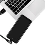 LogiLink USB 2.0 kabel, USB-A - USB-C stekker, 0,3 m, zwart