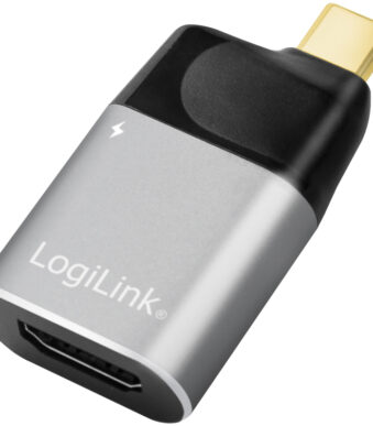LogiLink USB grafische adapter, USB-C - HDMI/USB-C