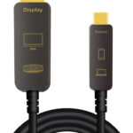LogiLink USB-C AOC hybride glasvezelkabel, 4K/60Hz, 10 m