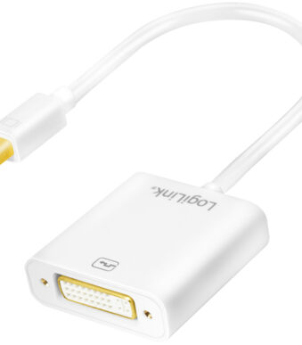 LogiLink adapter, Mini DisplayPort stekker - 24+5 polige DVI