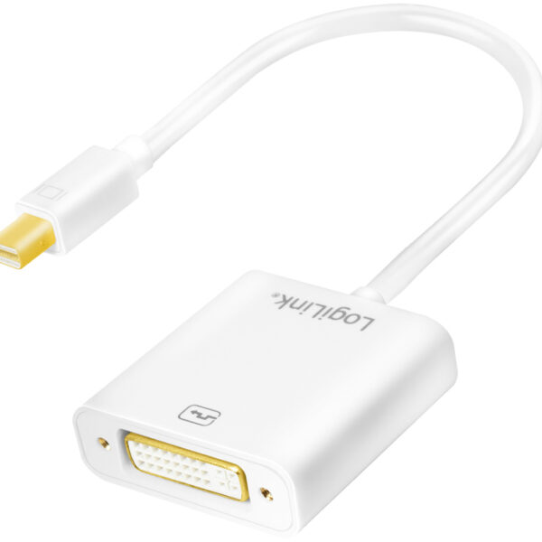 LogiLink adapter, Mini DisplayPort stekker - 24+5 polige DVI