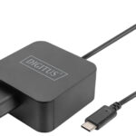 DIGITUS Notebook-oplader USB-C, 65 Watt, zwart
