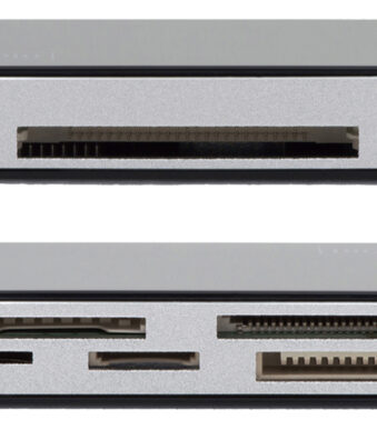 DIGITUS USB 3.0 Card Reader / kaartlezer ´All-in-one´, zwart / zilver