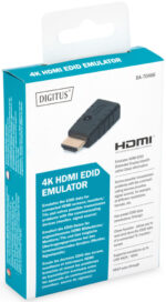 DIGITUS 4K HDMI EDID Emulator, zwart