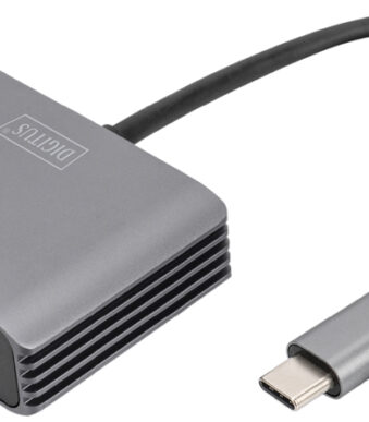 DIGITUS USB-C 4K 2in1 Mini DisplayPort + VGA adapter