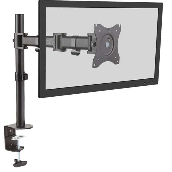 DIGITUS LCD-/LED-monitorarm Single, met klemvoet, tot 69 cm