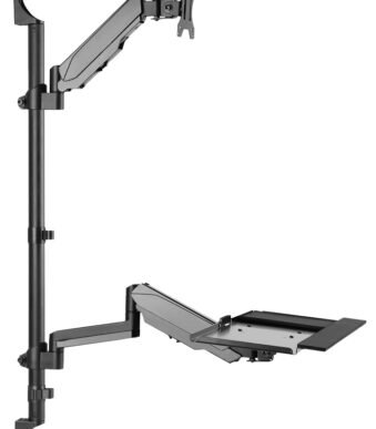 DIGITUS zit-/sta werkplek voor wandmontage