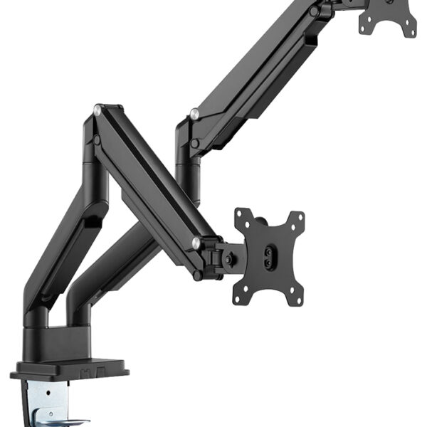 DIGITUS universele Dual monitorhouder, met klembevestiging