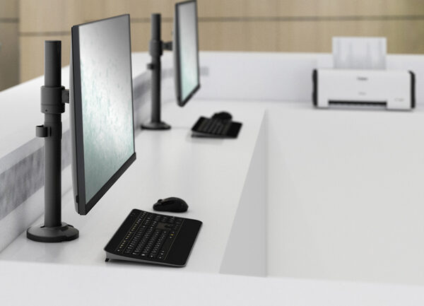 DIGITUS universele Single monitor-zuilhouder