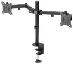 DIGITUS universele Dual monitorhouder met klembevestiging