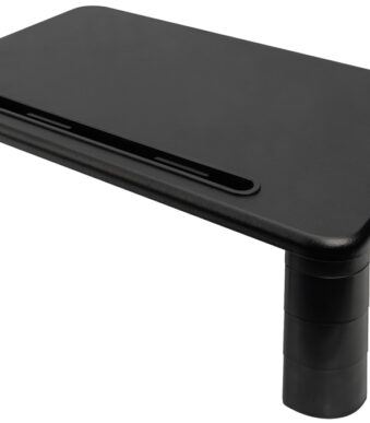 DIGITUS monitorstandaard/monitorverhoging, zwart