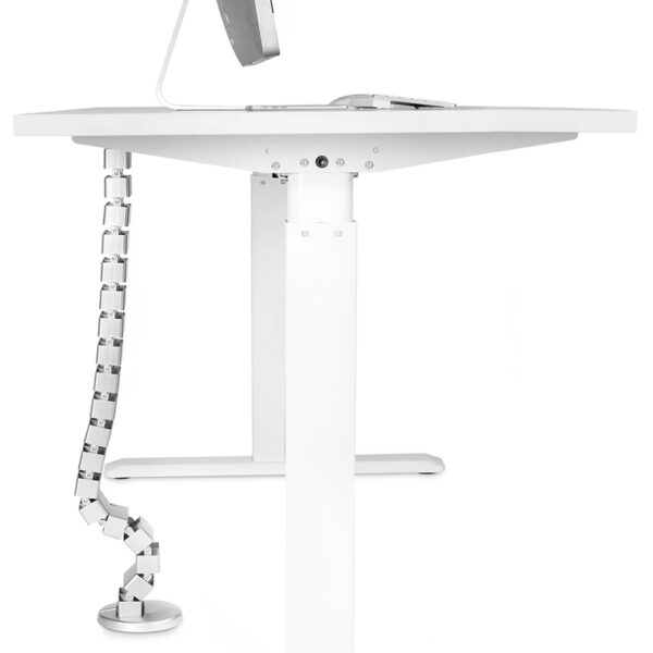 DIGITUS kabelmanagement kabelslang, kleur: zilver