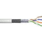 DIGITUS Patchkabel Cat.5e, SF/UTP, 100 m rol, grijs