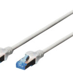 DIGITUS Patchkabel Cat. 5e, SF/UTP, 0,5 m, grijs