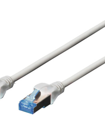 DIGITUS Patchkabel Cat. 5e, SF/UTP, 0,5 m, grijs