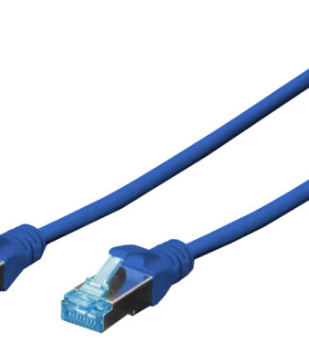 DIGITUS Patchkabel Cat. 5e, SF/UTP, 1,0 m, grijs