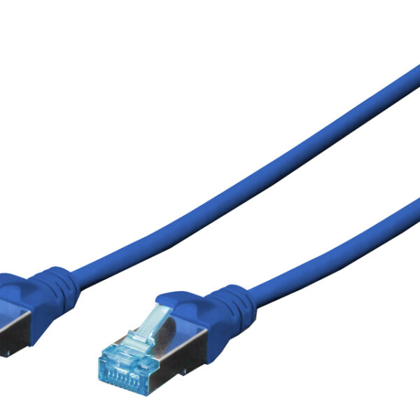 DIGITUS Patchkabel Cat. 5e, SF/UTP, 1,0 m, grijs