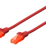 DIGITUS Patchkabel, Cat. 6, U/UTP, 0,25 m, grijs